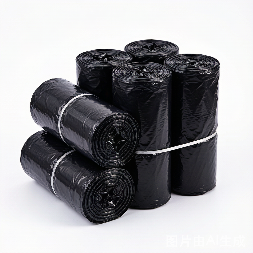 垃圾袋批发 500卷 加厚背心式