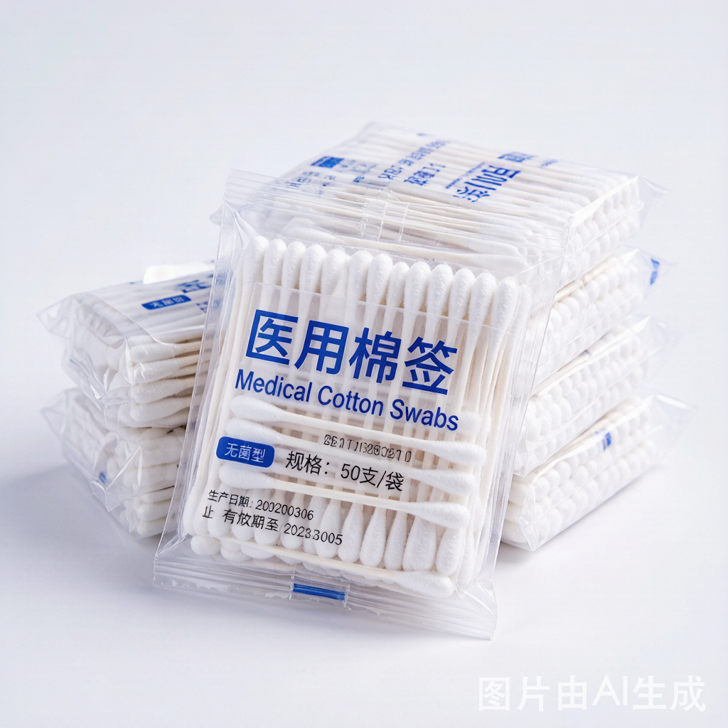 棉签批发 1000包 双头医用